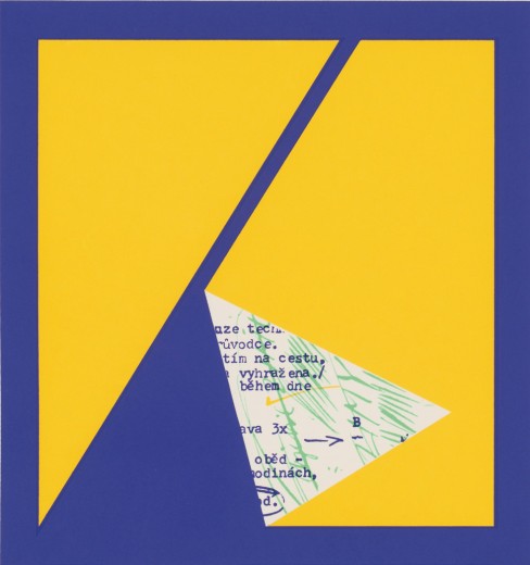 Rub, 1990, serigrafie z cyklu Ruby, 17,8 × 17,2 cm