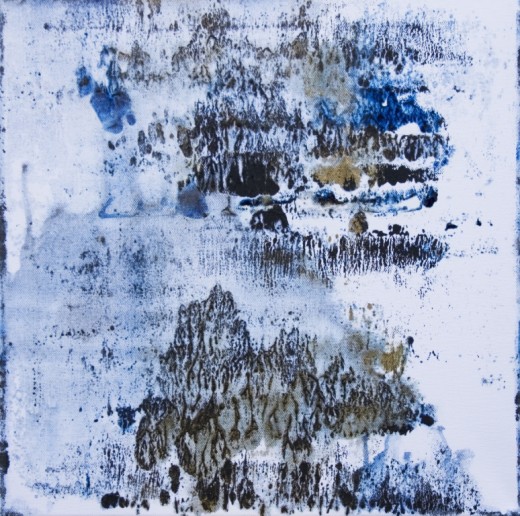 Hora, 2014–15, olej, plátno, 40×40 cm