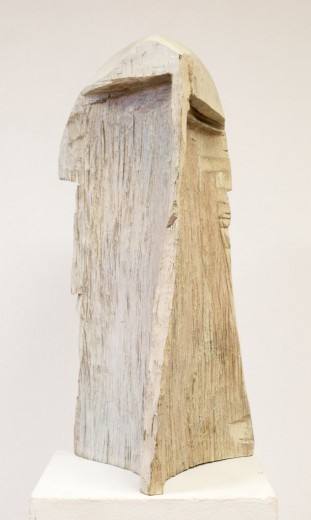 Jan Koblasa, Odysseus friend I., wood, height 63 cm, 2002